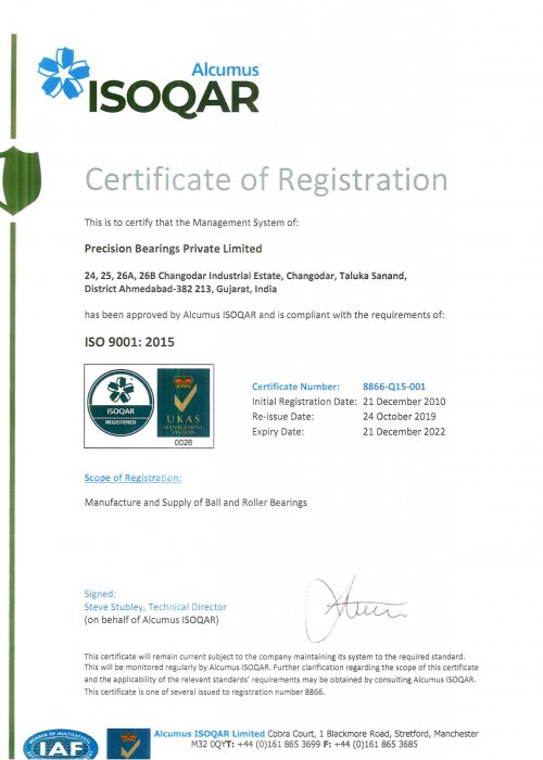 2 ISO Certificate Valid from OCT 2019 to DEC 2022 a scaled